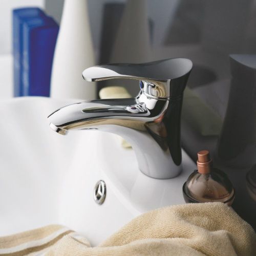 Смеситель Cron CN1001 на раковину хром - фото 4