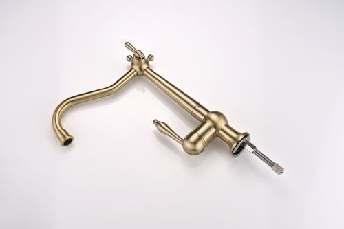 Смеситель для кухни Paulmark RETRO Re213226-BR на мойку бронза - фото 2