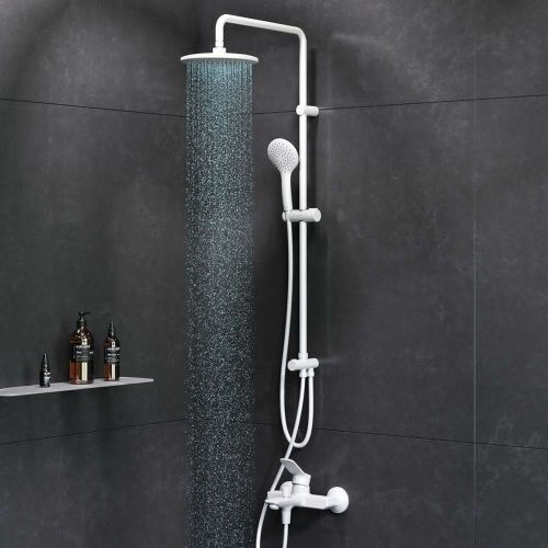 Душевая стойка Am.Pm X-Joy F43885A14 настенная цвет белый - фото 3