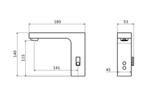 Смеситель Aquatek Либра AQ5610CR на раковину хром - фото 2