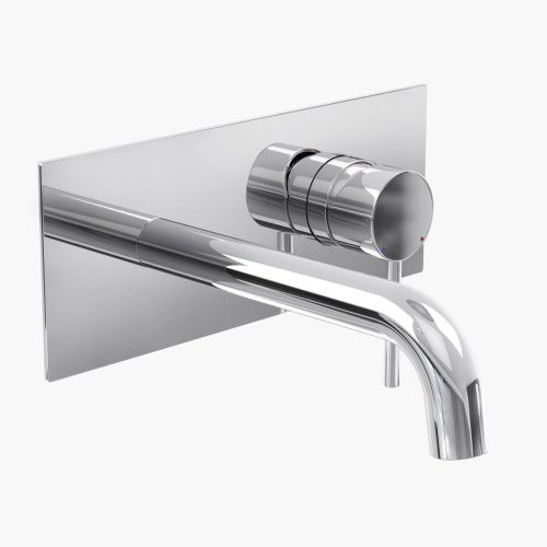 Смеситель для раковины Berges VENTAS 76009 встраиваемый в стену хром - фото 2