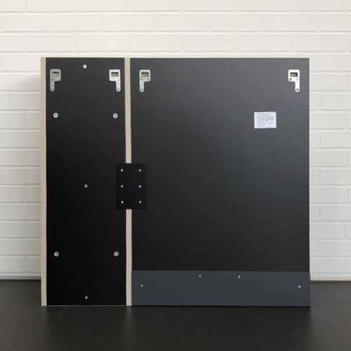 Зеркало-шкаф Comforty Страсбург 00-00006573CF 90х80 подвесной цвет бежевый - фото 5