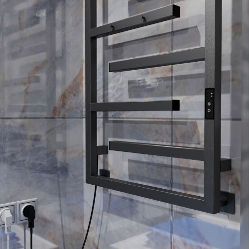 Полотенцесушитель электрический Altasan ЛабиринтПроф ЛабиринтПроф5кр8050Г 55х80 серый - фото 4