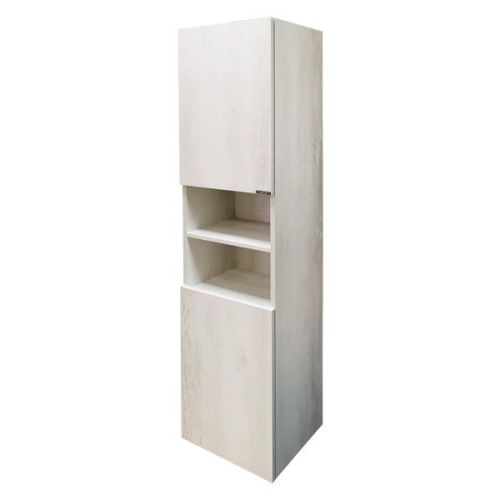 Шкаф-пенал Comforty Верона 00004137140CF 40х160 подвесной цвет серый - фото 4