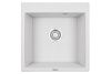 Кухонная мойка Granula 5102, АРКТИК 50х50 цвет белый поверхность матовая
