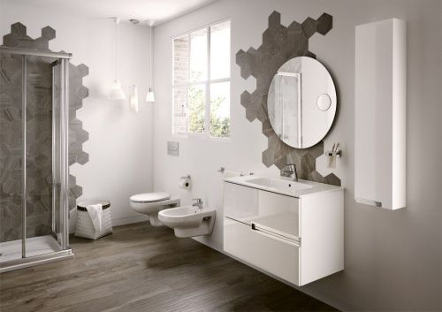 Тумба под раковину Roca Victoria Nord Ice Edition ZRU9302731 80х50 подвесная цвет белый - фото 2