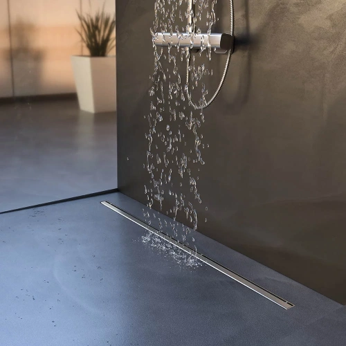 Душевой лоток Veconi Slim Line 900 V900SL 90х5 хром