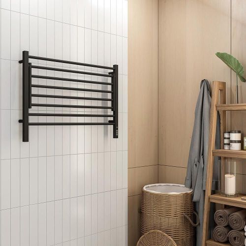 Полотенцесушитель электрический Terminus 4670078543608 85х60 черный - фото 5