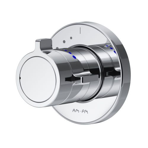 Смеситель для душа Am.Pm X-Joy F85A65600 встраиваемый в стену хром с термостатом - фото 2