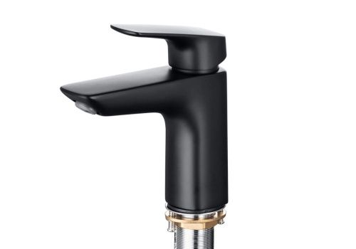 Смеситель Aquatek ВЕГА AQ1012MB на раковину черный - фото 2