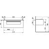 Тумба под раковину Laufen Sonar 4.0546.1.034.142.1 120х50