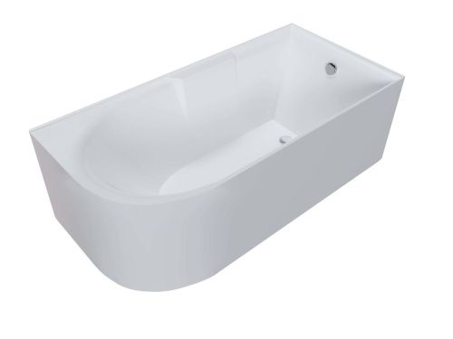 Ванна акриловая Grossman Cristal GR-2201R 150х75 пристенная прямоугольная с ножками