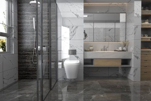 Комплект унитаз с инсталляцией с клавишей смыва ABBER Rechteck AC1201-AC0105-AC0121NG - фото 3