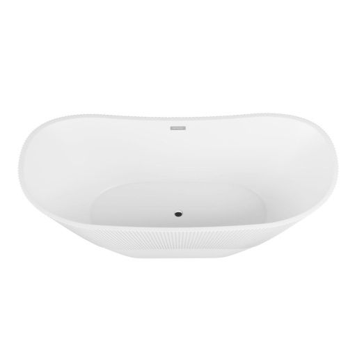 Ванна акриловая Grossman Galaxy GR-2104M 170х75 отдельностоящая овальная с каркасом - фото 2