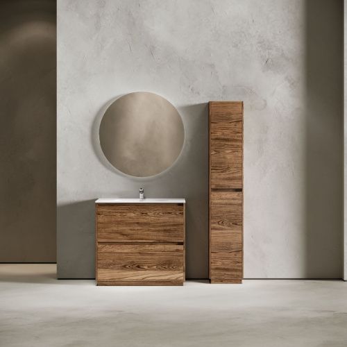 Тумба под раковину Sancos Libra Floor LB90FECH 90х50 напольная цвет коричневый - фото 2