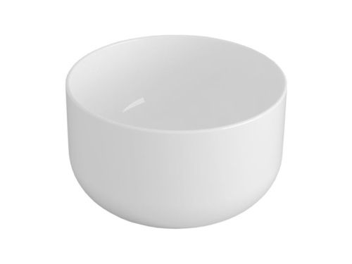 Раковина из сантехнического фаянса Simas BA 02 40 см накладная цвет белый