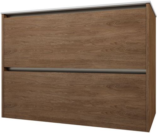 Тумба под раковину Allen Brau Activity 1.34013.NO 90х50 подвесная цвет коричневый - фото 2