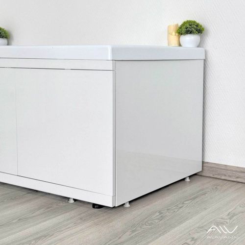 Экран под ванну Alavann Rita 70 см ALV0767001 торцевой МДФ белый - фото 3