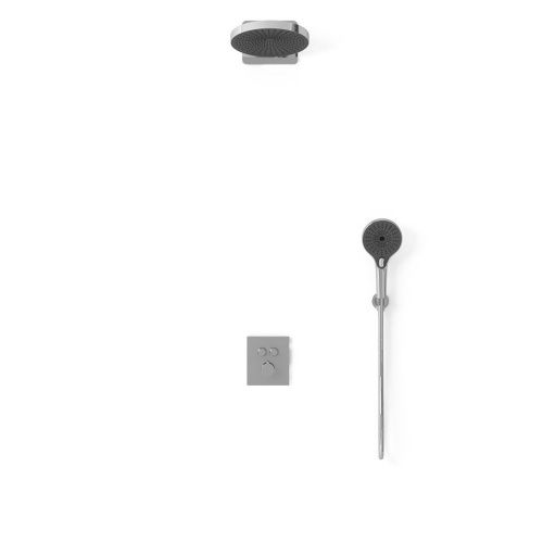 Душевая система Vincea VSFW-3I21T1CH встраиваемая в стену цвет хром с термостатом - фото 3