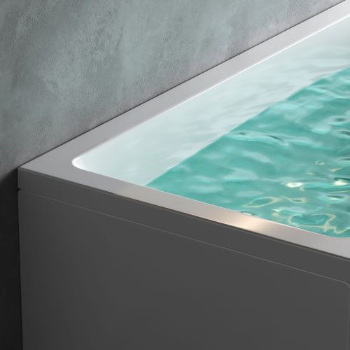 Ванна акриловая Am.Pm Gem W93A-150-070W-A 150х70 пристенная прямоугольная без каркаса - фото 5