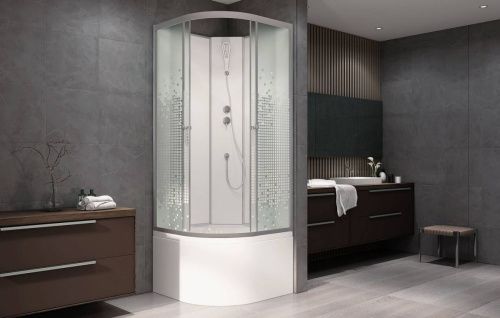 Душевая кабина AvaCan L990N 90х90 четверть круга без крыши ориентация универсальная - фото 3