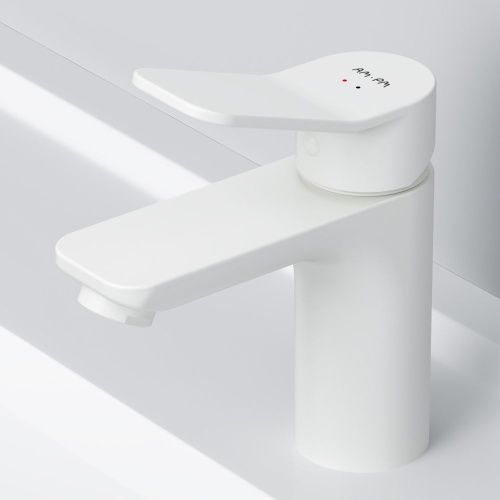 Смеситель Am.Pm X-Joy F85A02133 на раковину белый - фото 4