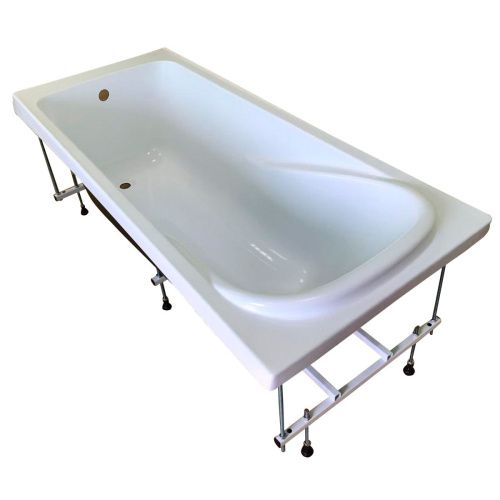 Ванна акриловая Aquanika Optima A1017075006 170х75 пристенная прямоугольная - фото 3