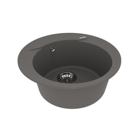 Кухонная мойка LeMark Sula 500 9910005 50х50 цвет серый поверхность матовая