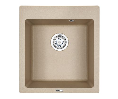 Кухонная мойка Granula 4651, ПЕСОК 50х45 цвет бежевый поверхность матовая