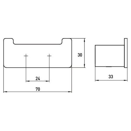 Крючок Emco Loft 0575 133 02