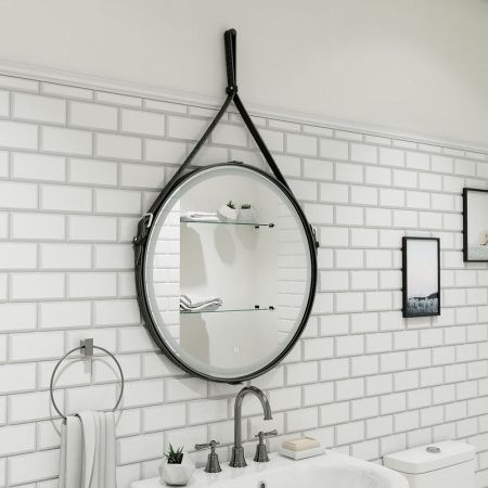 Зеркало Continent Millenium Black ЗЛП969 70х70 подвесное