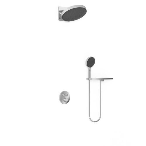 Душевая система Vincea Inspire VSFW-3I22MT3RCH встраиваемая в стену цвет хром с термостатом - фото 2