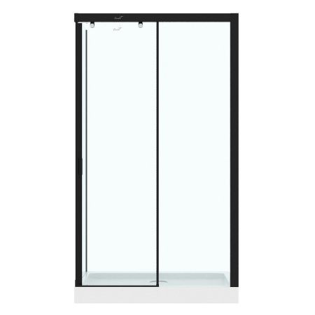 Душевой уголок Cerutti SPA MARBELLA 120B R 120х80 стекло прозрачное профиль черный без поддона