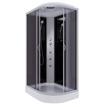 Душевая кабина Niagara Classic 35121433LG 120х80 асимметричная с крышей ориентация левая