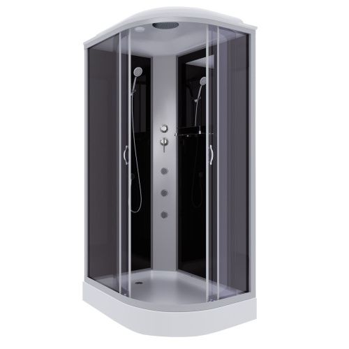 Душевая кабина Niagara Classic 35121433LG 120х80 асимметричная с крышей ориентация левая