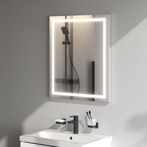 Зеркало с подсветкой Am.Pm Gem M91AMOX0601WG 60х70 подвесное - фото 4