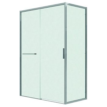 Душевой уголок Grossman Style 120.K33.05.1370.10.02 130х70 стекло текстурное профиль хром без поддона