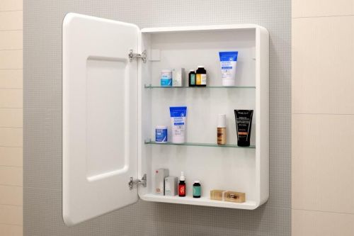 Зеркало-шкаф Misty Зеркальные шкафы МВК017 60х80 подвесной цвет белый - фото 2