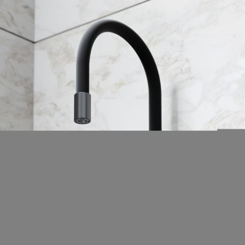 Смеситель для кухни Sancos Arno SC4005MB на мойку черный - фото 3