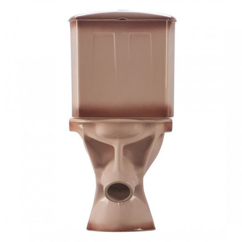 Унитаз-компакт напольный с бачком Santeri Вест 1P2018S0700BF бежевый с сиденьем каскадный смыв - фото 5