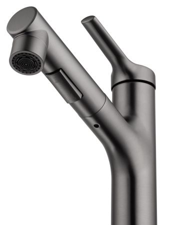 Смеситель Wonzon & Woghand WW-A40862-BGG на раковину серый