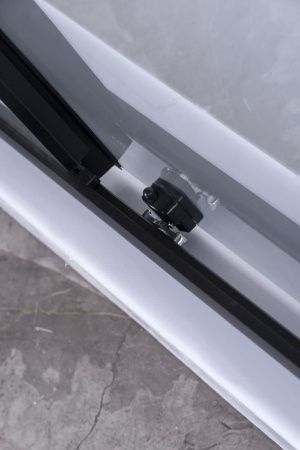 Душевой уголок Niagara Nova 68120812BLACK 120х80 стекло прозрачное профиль черный без поддона