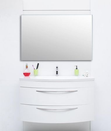 Зеркало De Aqua Сильвер 00261667 120х80 подвесное