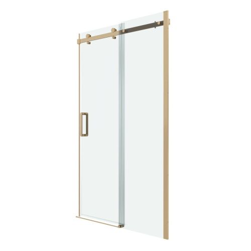 Душевая дверь Grossman Classic 100.K33.04.120.32.00 120х195 стекло прозрачное профиль золото - фото 2