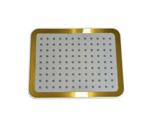 Верхний душ Bronze de Luxe QUADRO 1917 белый/золото - фото 2