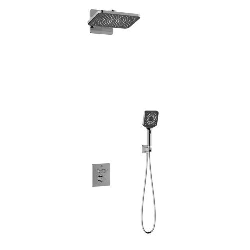 Душевая система Vincea Inspire VSFW-3I21MT4CH встраиваемая в стену цвет хром с термостатом - фото 2