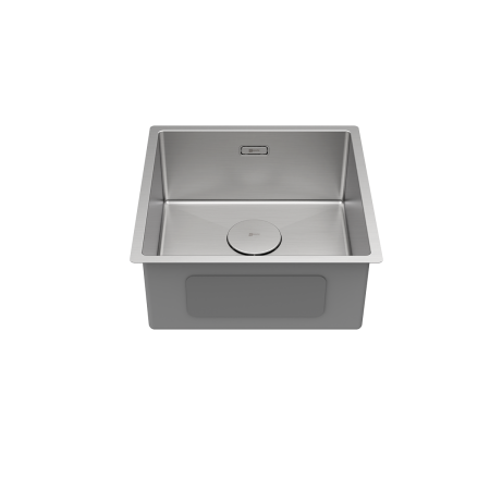 Кухонная мойка LeMark Olanga 440 9937121 45х45 цвет нержавеющая сталь