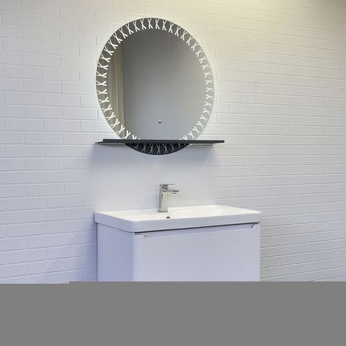 Тумба с раковиной Comforty Арзамас 00-00017177CF 80х50 подвесная цвет белый - фото 3