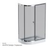 Душевой уголок Am.Pm Like W83G-302U120CG64 120х80 стекло тонированное профиль хром без поддона