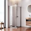 Душевой уголок Am.Pm Sunny W87G-403-10080-MT 100х80 стекло прозрачное профиль хром без поддона